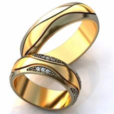 Vestuviniai žiedai Nr. R-85